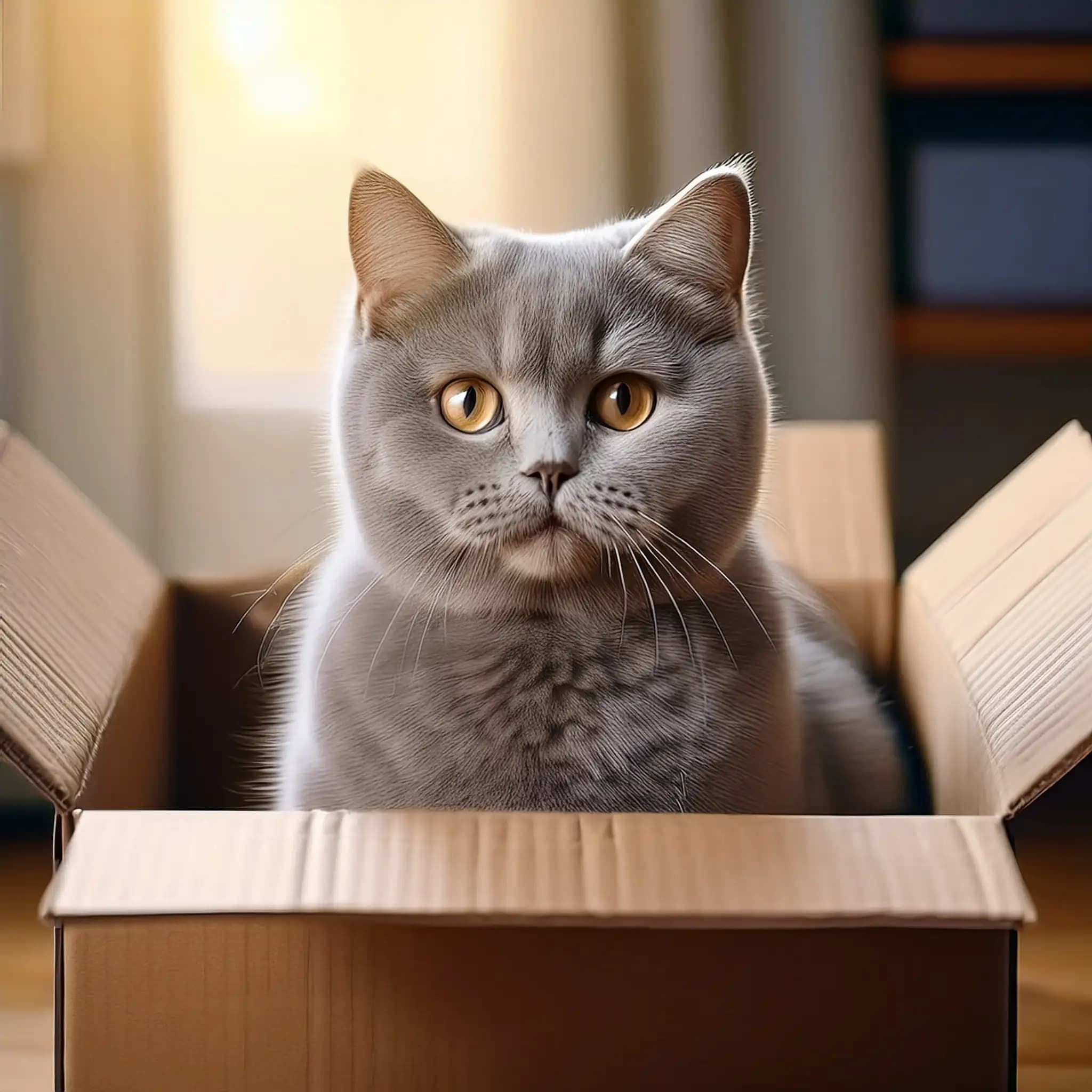 Caixas na Formação dos British Shorthair: Por Que Estimulamos Esse Hábito Desde Filhotes