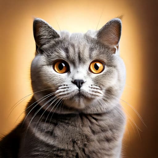 British Shorthair com Coloração Silver, Golden e Chinchila