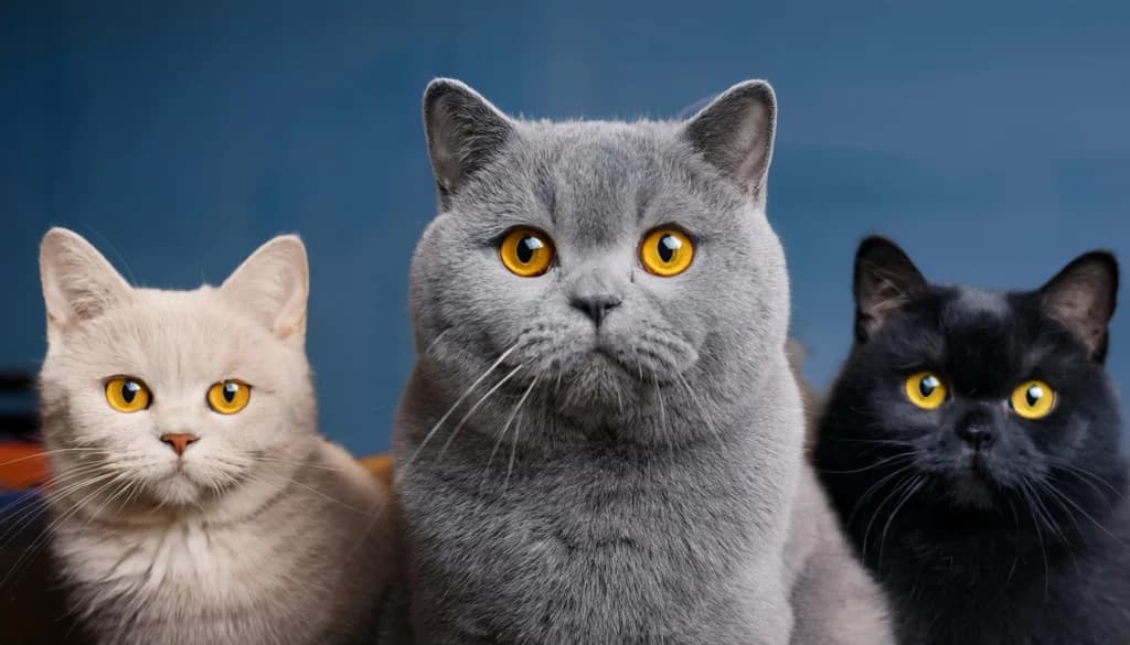 Cores Sólidas no British Shorthair: Tudo Sobre a Genética e Variações