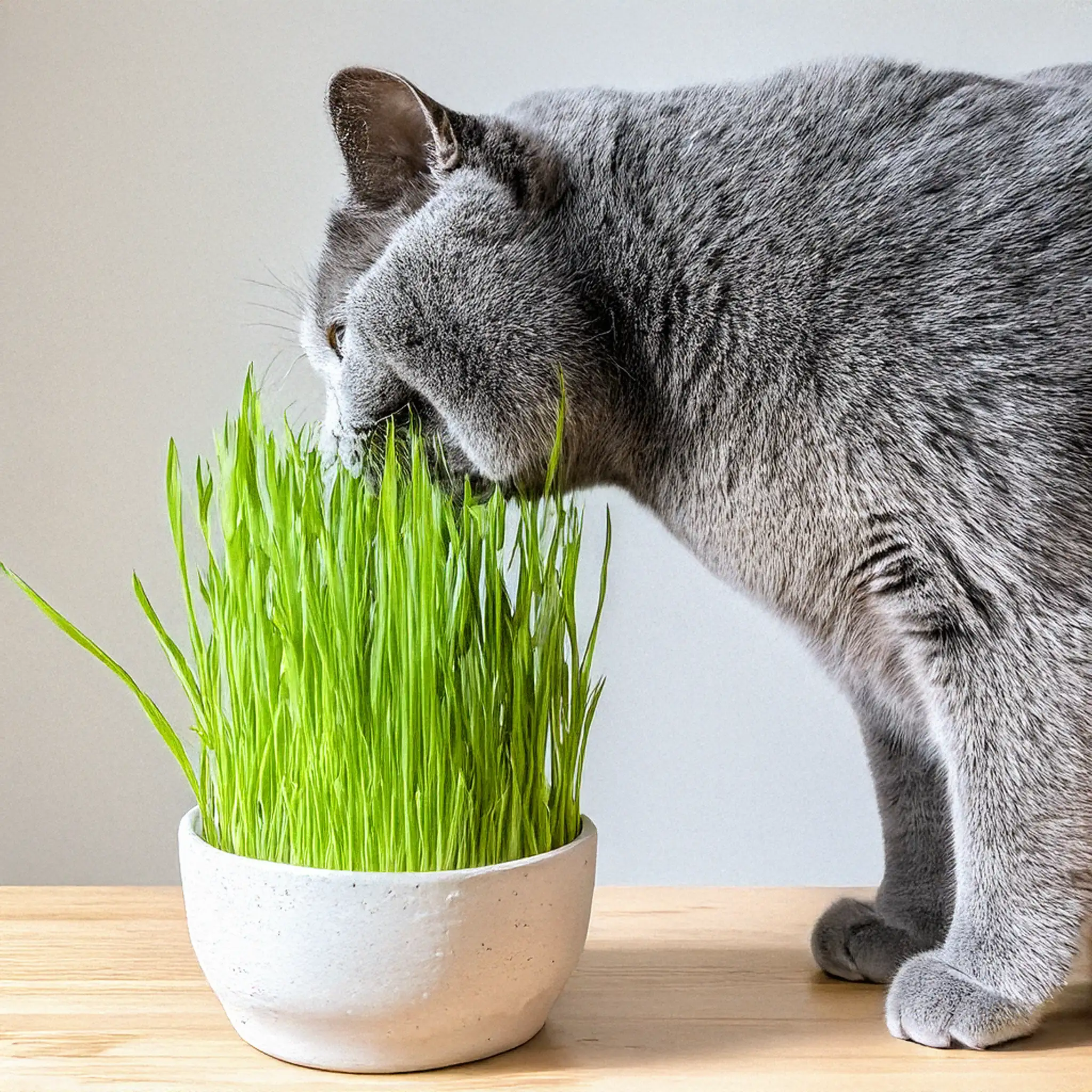 Graminha para Gatos: Por que todo British Shorthair deveria ter uma em casa