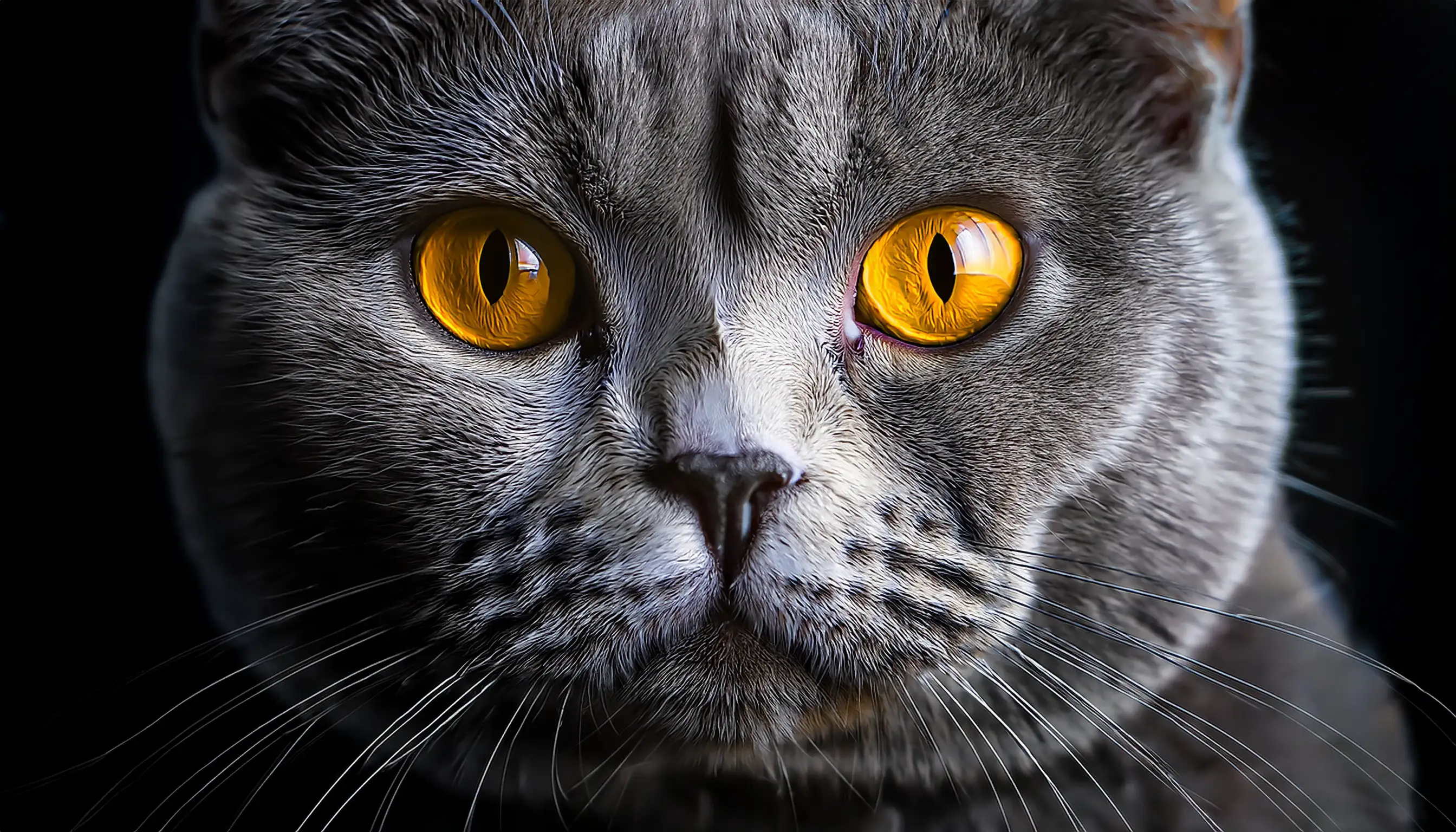 British Shorthair com sintomas de icterícia (PIF forma seca)
